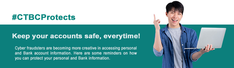 Account Security Tips header